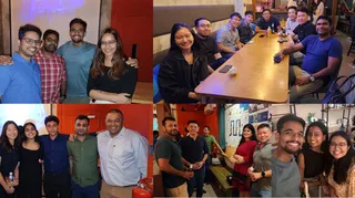 Some pictures from the first GrabChai event!