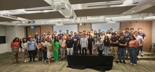 A panel on product with three product experts from Grab.