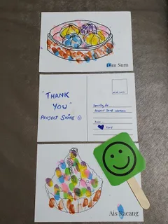 A thank-you letter from one of our youths.